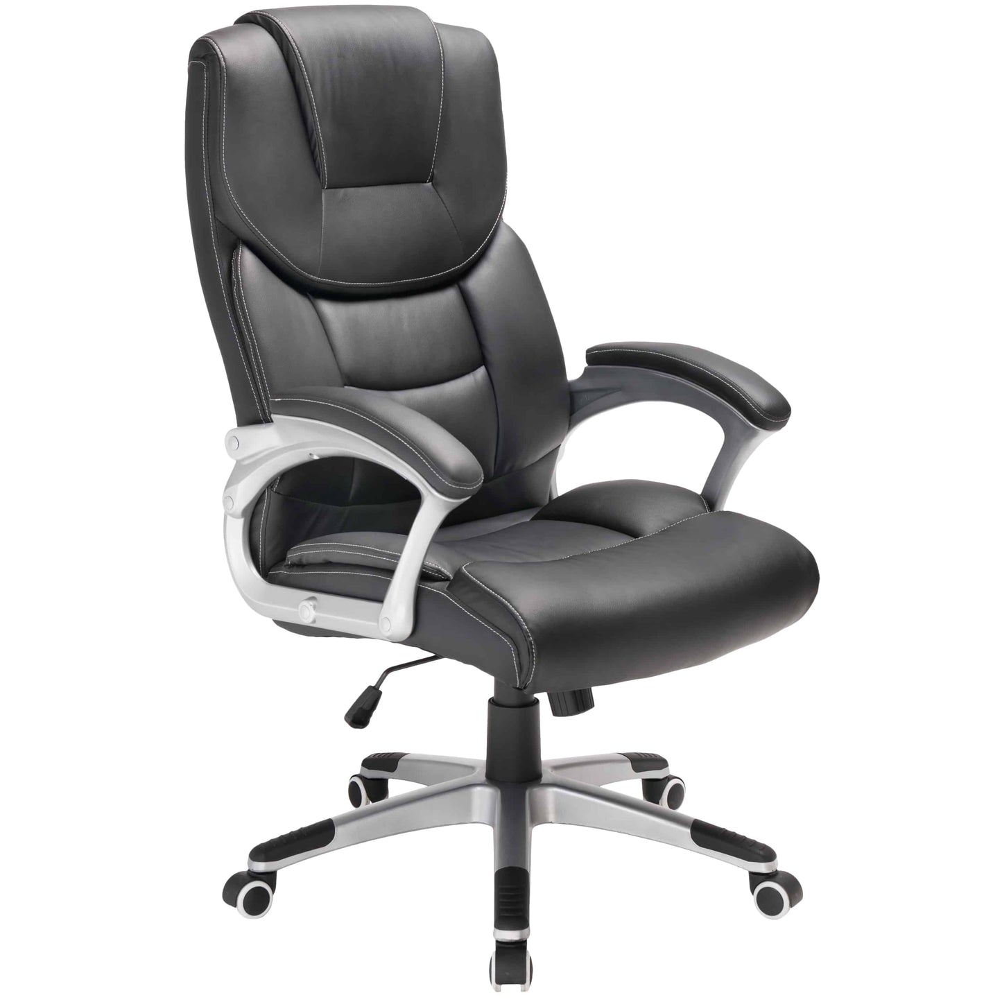 Chaise de bureau noire - 120 kg de capacité