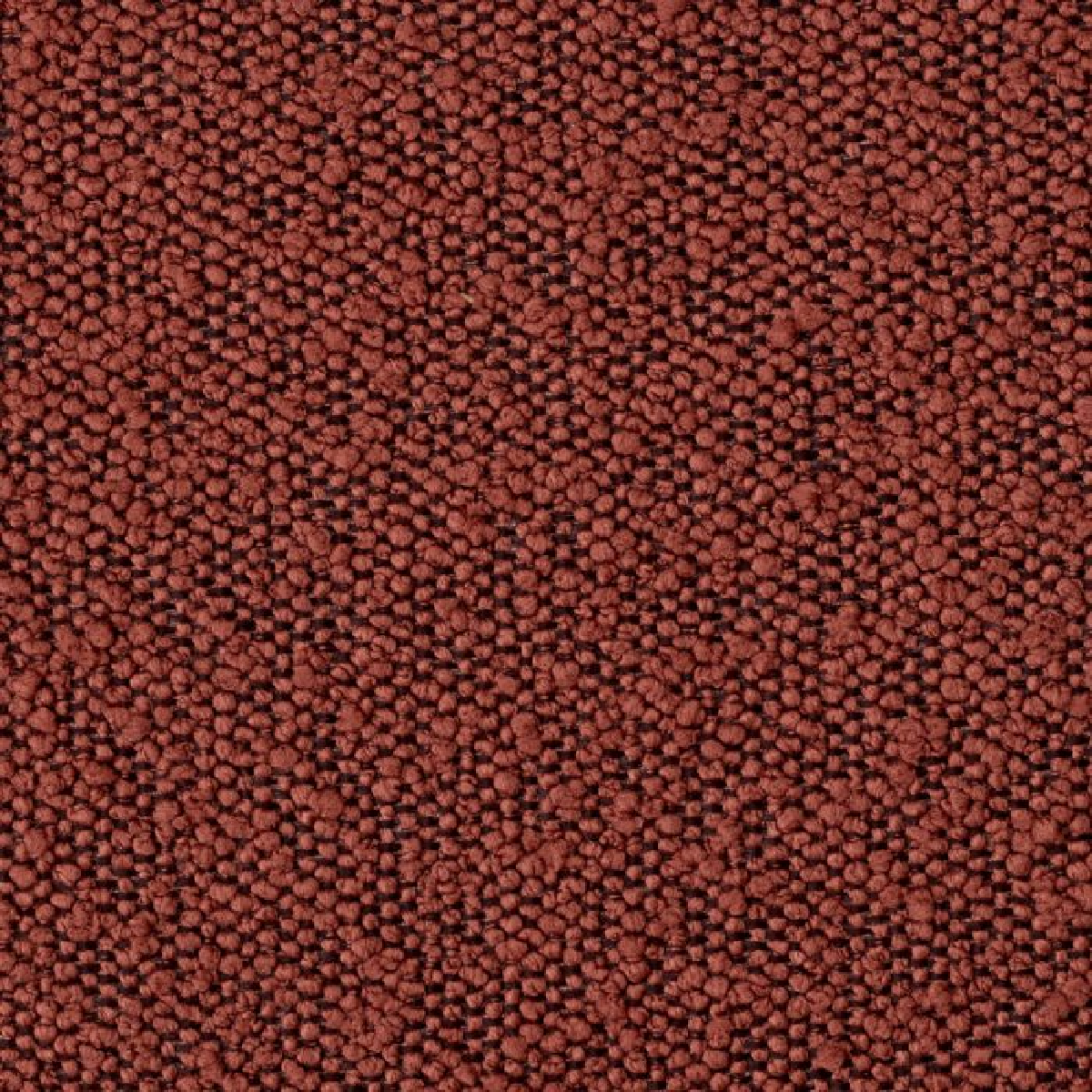 Fauteuil pivotant bouclé rouge