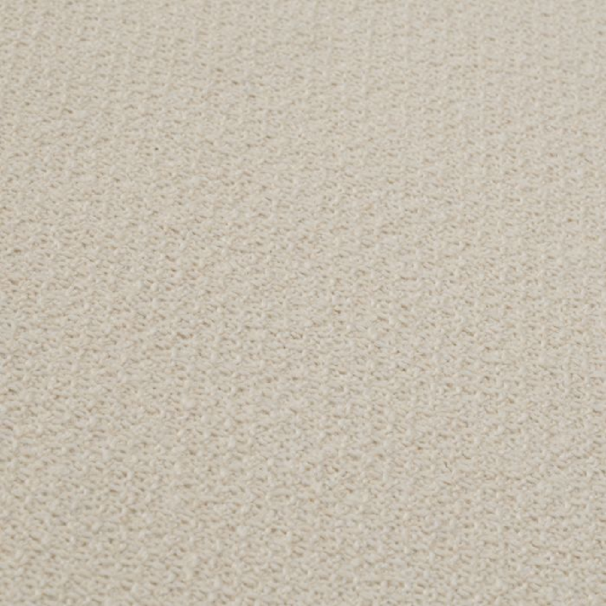 Banc en tissu crème