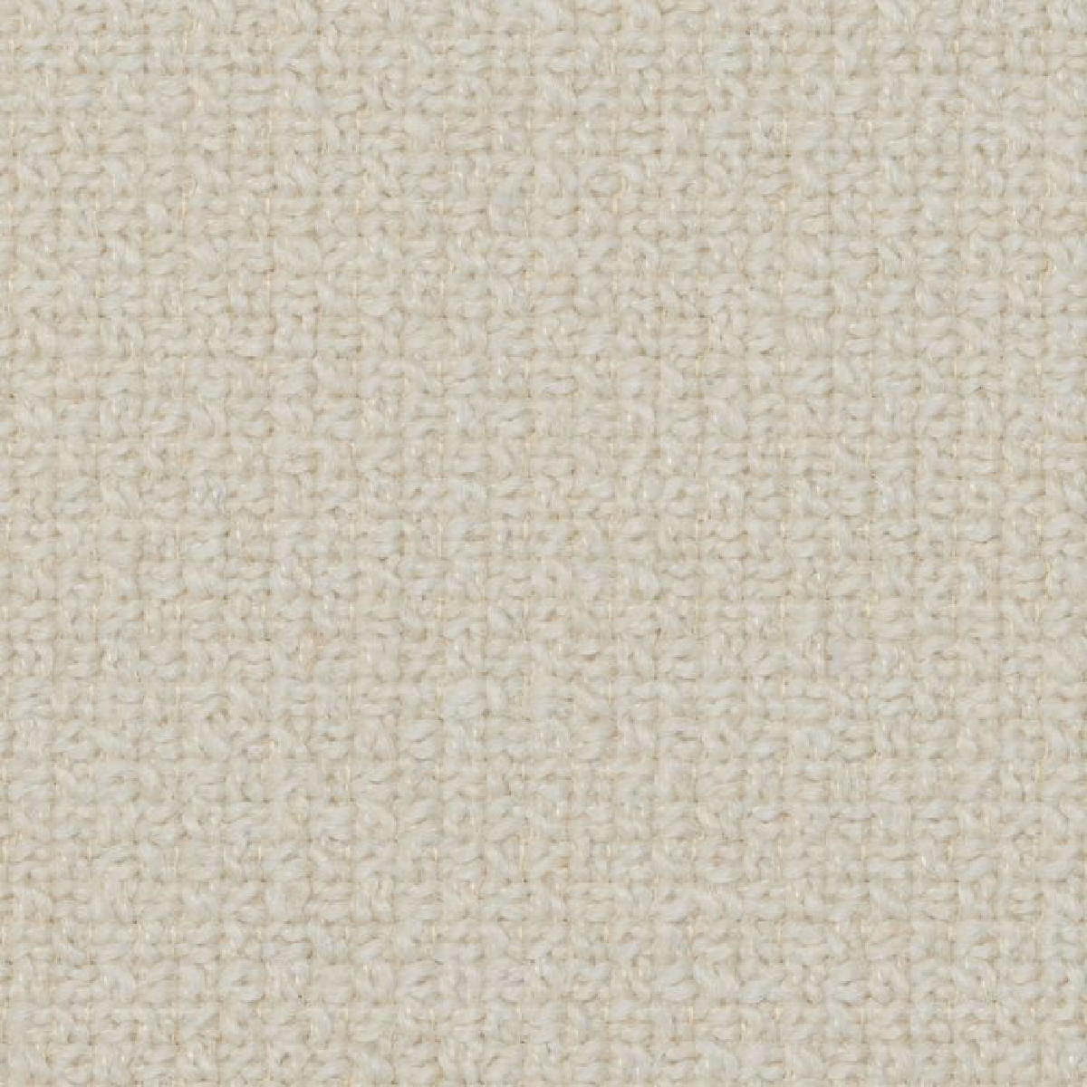 Banc en tissu crème
