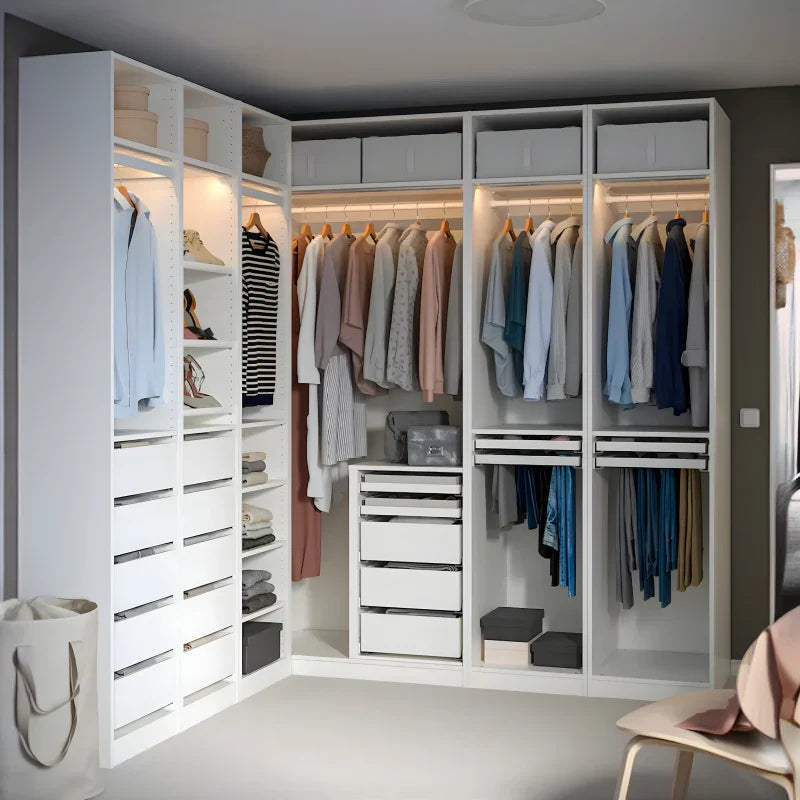 Armoire d'Angle - Blanche