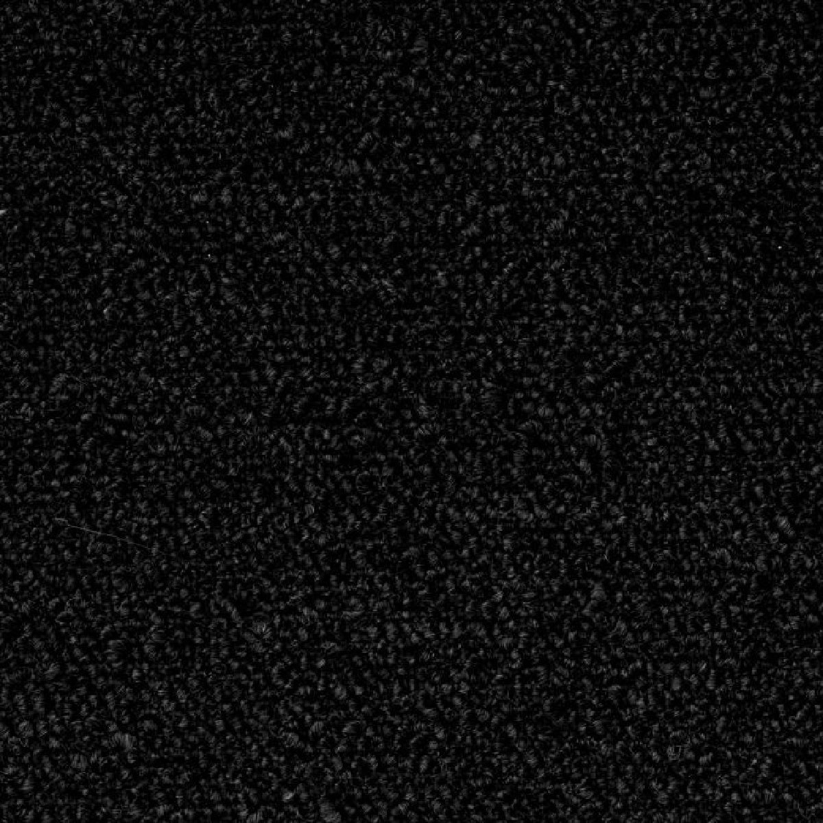 Fauteuil pivotant bouclé noir