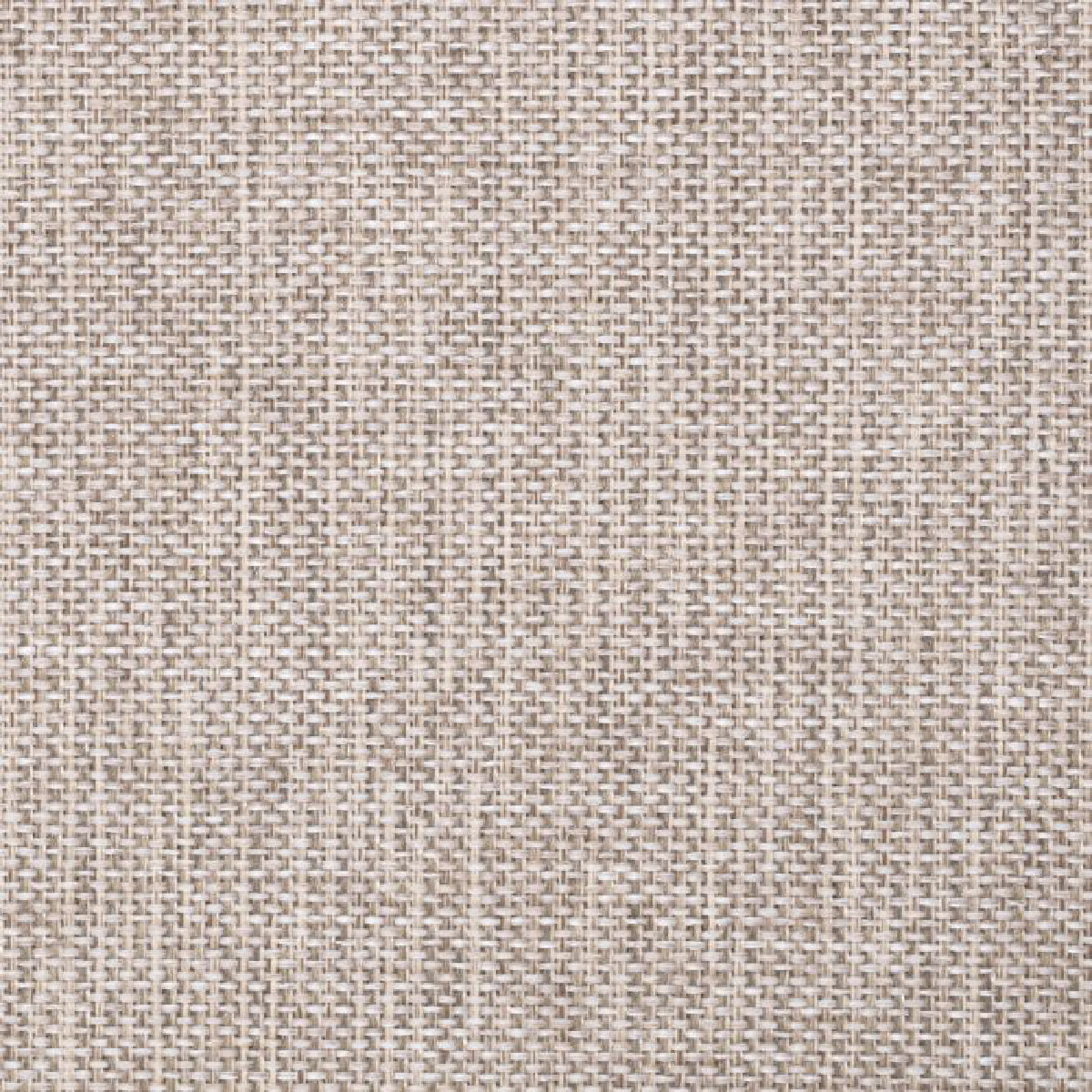 Chaise de salle à manger en tissu blanc écru