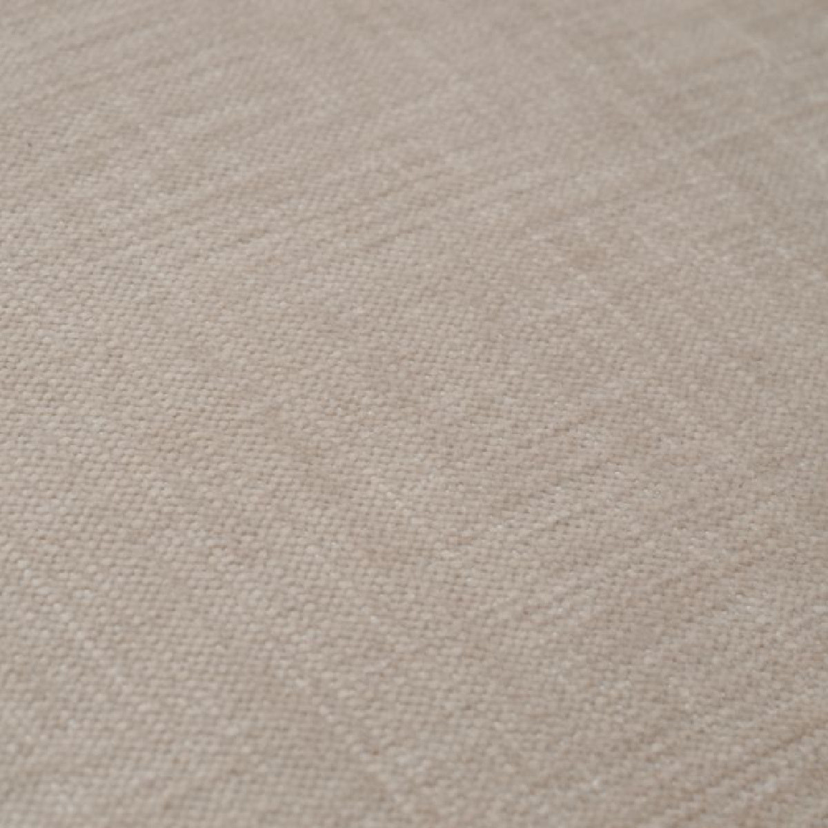Chaise de salle à manger avec accoudoirs en tissu beige (lot de 2)