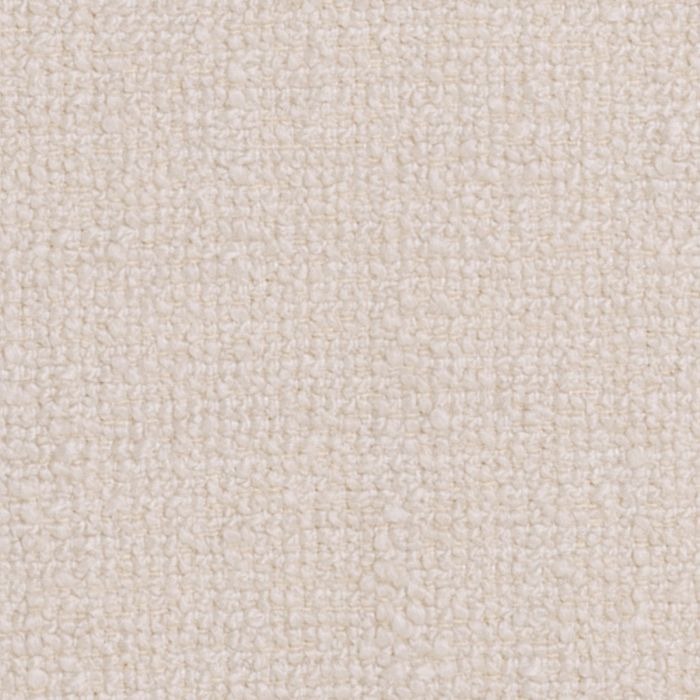 Fauteuil en tissu blanc et orange Marino G