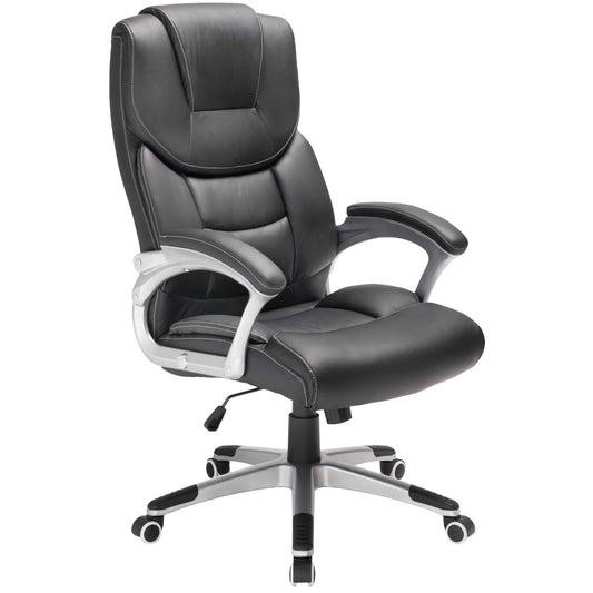 Chaise de bureau noire - 120 kg de capacité