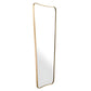 Miroir en laiton brossé L