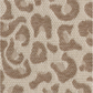 Fauteuil en tissu leopard