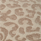 Fauteuil en tissu leopard