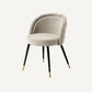 Chaise de salle à manger en tissu sable (lot de 2)é