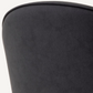 Chaise de salle à manger en similcuir gris (lot de 2)