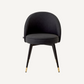 Chaise de salle à manger en similcuir gris (lot de 2)