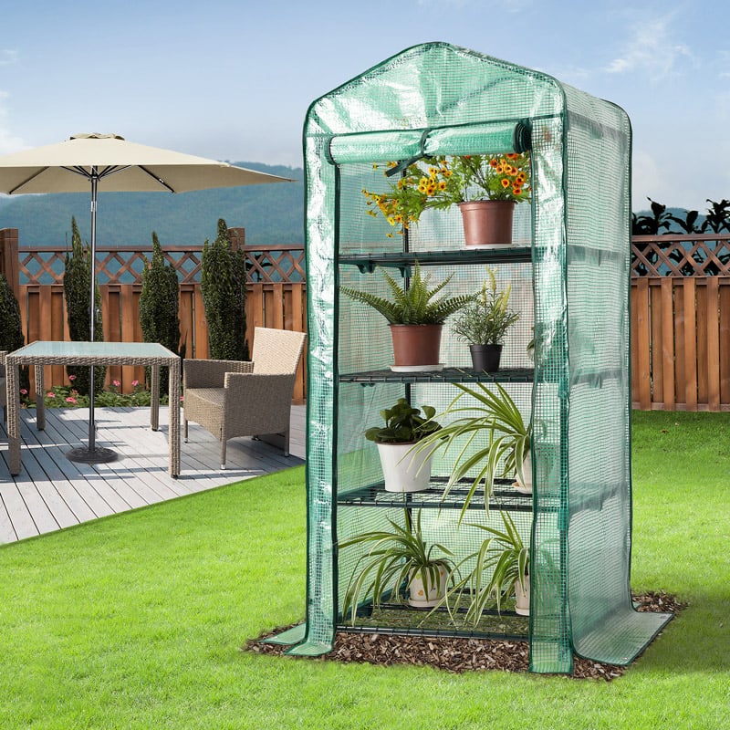 Serre de jardin en polyéthylène - 0,34 m²