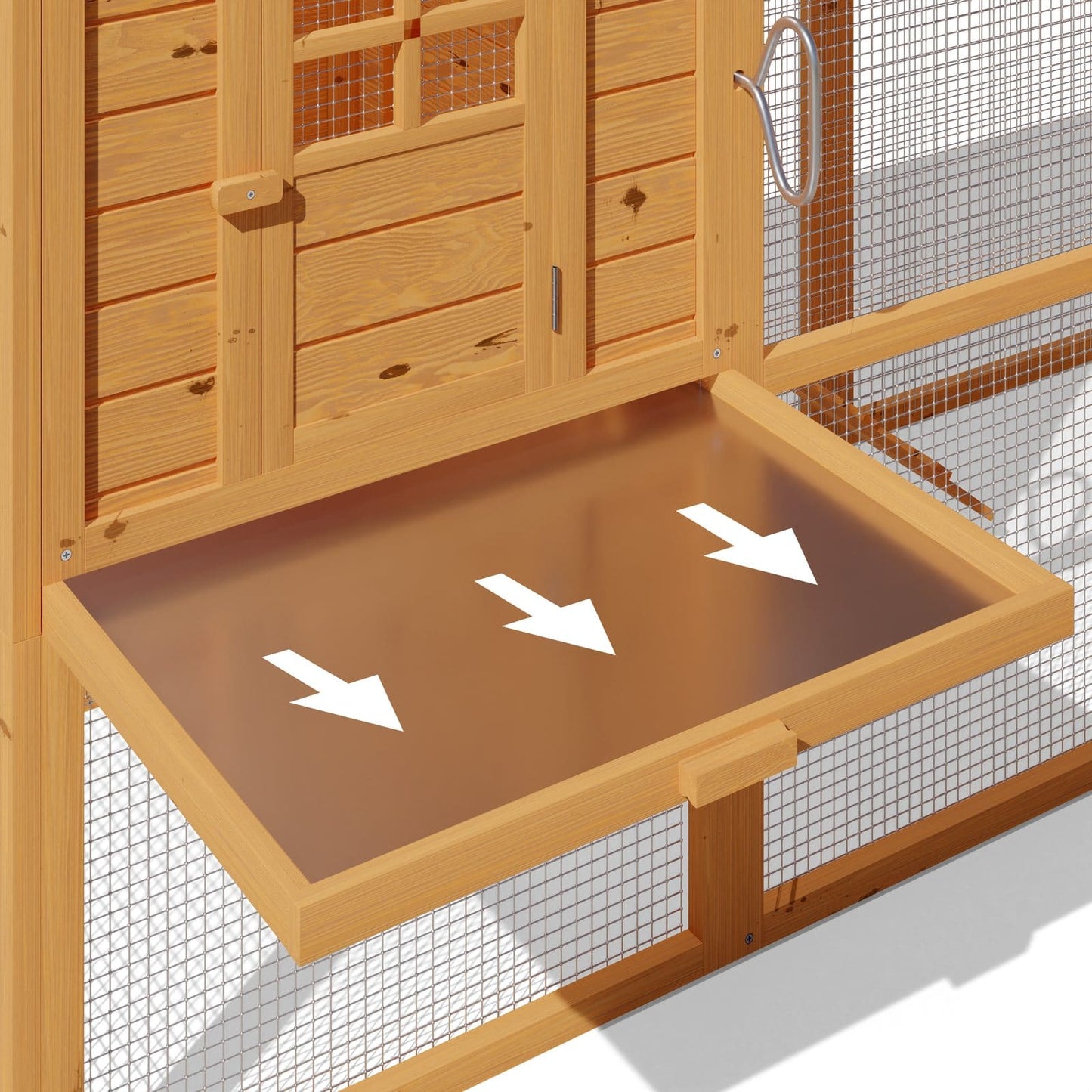 Clapier pour lapins et petits animaux