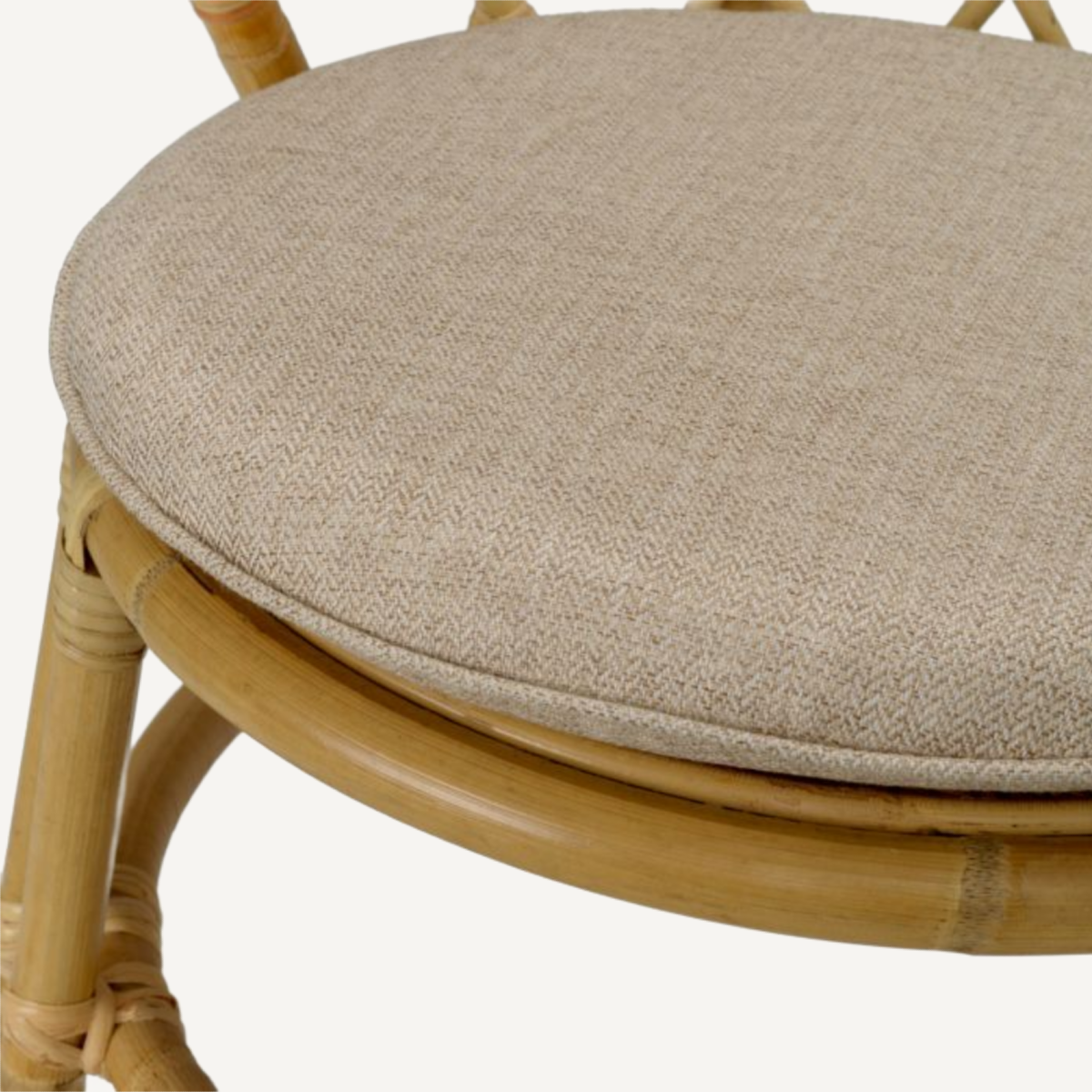 Chaise de salle à manger en rotin