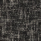 Coussin rond en tissu noir Cambon L