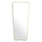 Miroir en laiton brossé L
