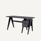 Bureau en bois noir
