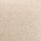 Chaise de salle à manger en tissu blanc écru