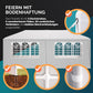 Chapiteau de jardin Rimini blanc 3x6 m avec protection UV 50+