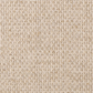 Chaise de salle à manger en tissu blanc écru