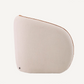 Fauteuil en tissu blanc et orange Marino G