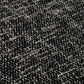 Coussin rond en tissu noir Cambon L