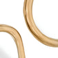 Miroir en métal doré (lot de 3)